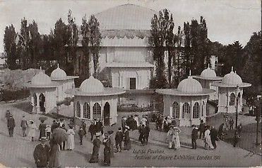 Indian-Pavilion-Festival-Of-Empire-Exhibition-PPC-1911